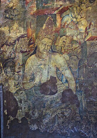 ajanta cave 1 padmapani buddha